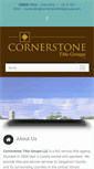 Mobile Screenshot of cornerstonetitlegroupe.com